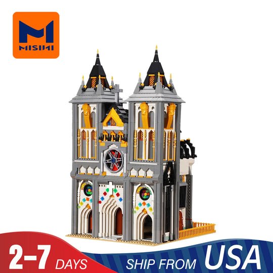 MISINI 66027 Medieval Church US Warehouse Express