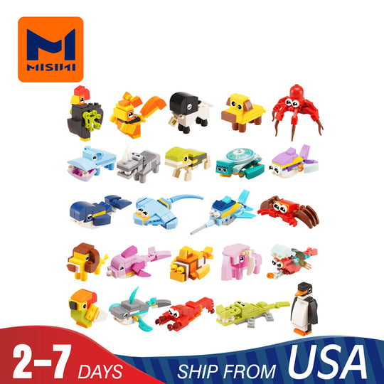 MISINI  M6003 24 Sea Animals Christmas Calendar US Warehouse Express