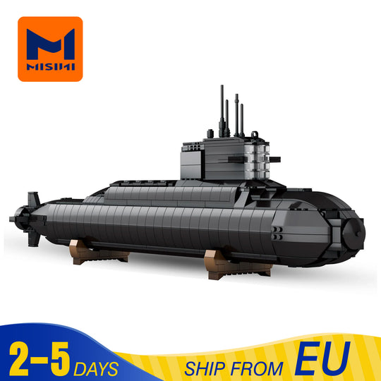 MISINI 800 094 Type Nuclear Submarine Building Block EU Warehouse Express