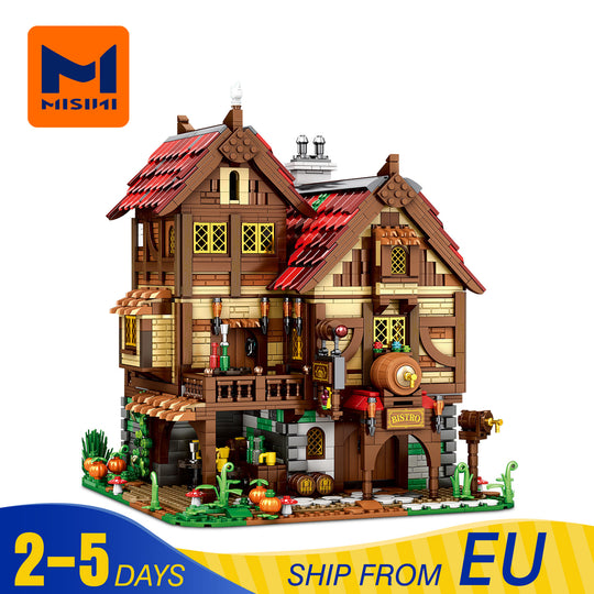 MISINI 66018 Medieval Tavern EU Warehouse Express