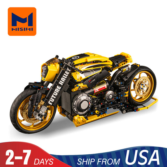 MISINI 10506  2077 Cyberpunk Motorcycle  US Warehouse Express