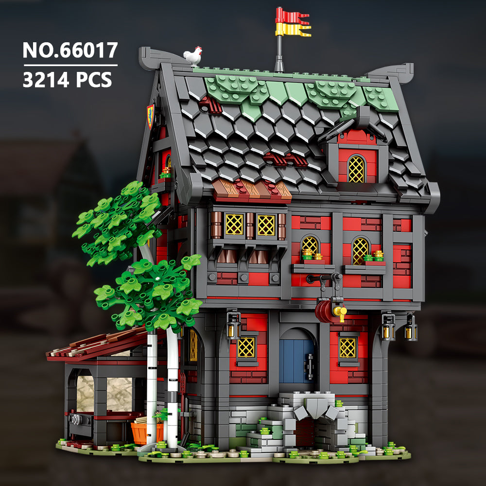 MISINI 66017 Medieval Tavern THE CRUSADER'S INN