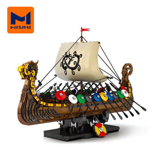 MISINI 66101 Viking warship Penteconter