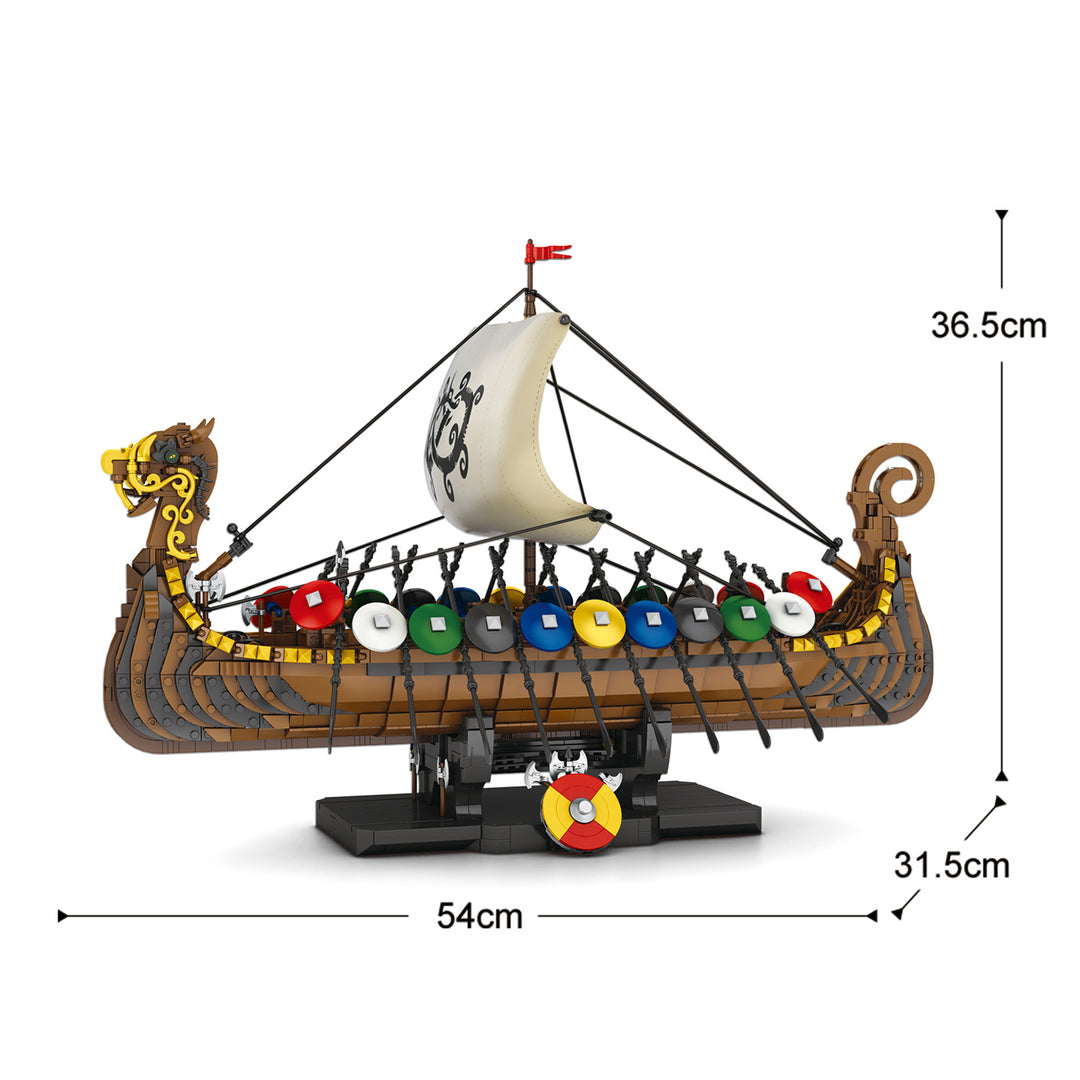 MISINI 66101 Viking warship Penteconter