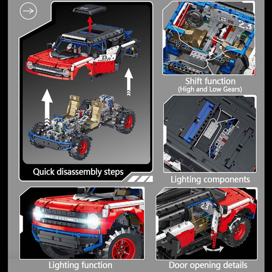 MISINI 673101 Off-Road Mustang