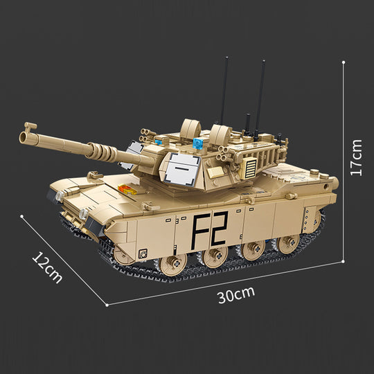 MISINI 676006 M1A2 Abrams Main Battle Tank