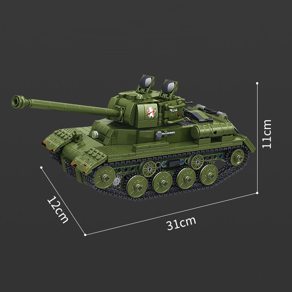 MISINI 676007 STALIN II JS-2 Heavy Tank  with Power Functions