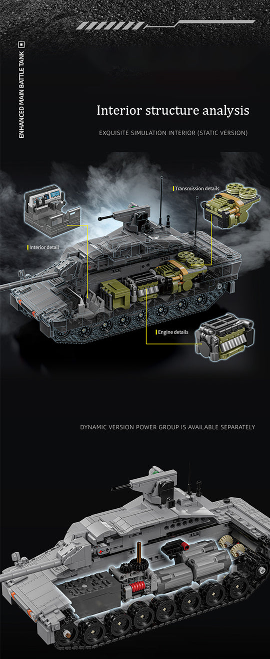 MISINI  96002 Enhanced Main Battle Tank