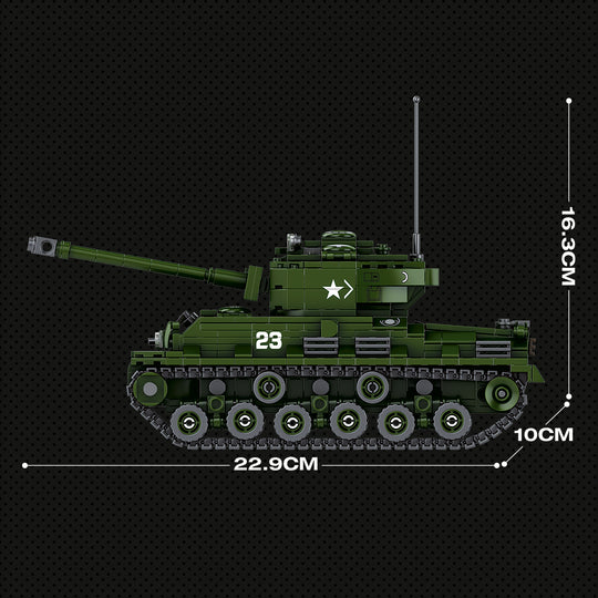 MISINI 77030  Sherman M4A3E8 World of tanks Official License