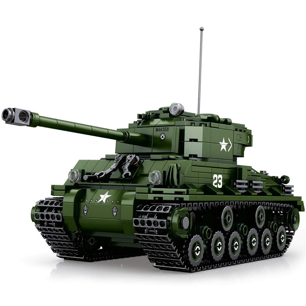 MISINI 77030  Sherman M4A3E8 World of tanks Official License