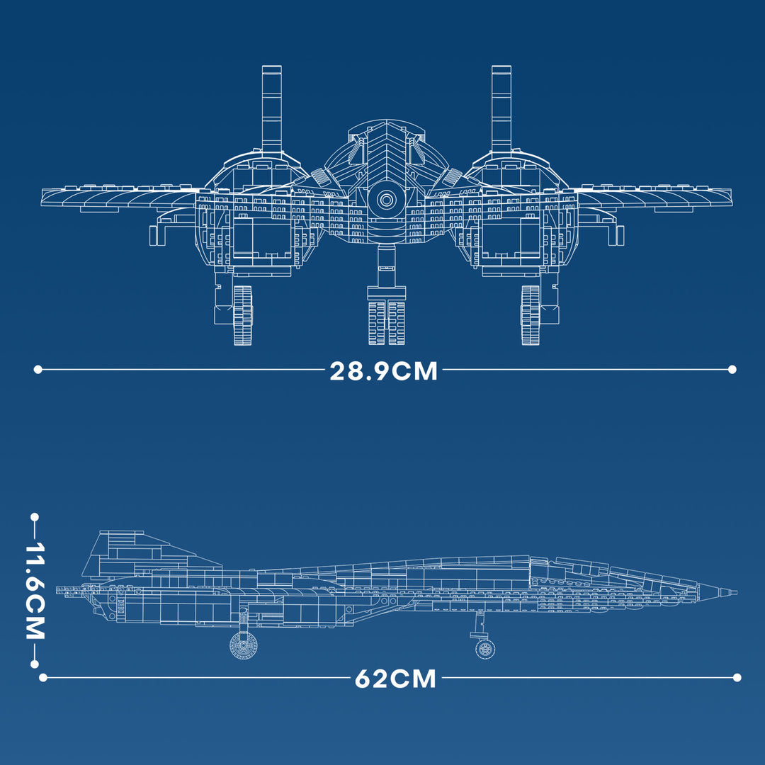 MISINI 33039 SR-72 fighter