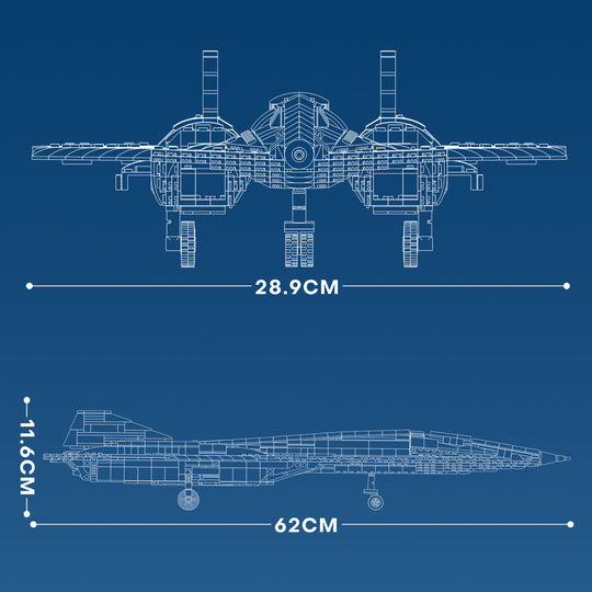 MISINI 33039 SR-72 fighter