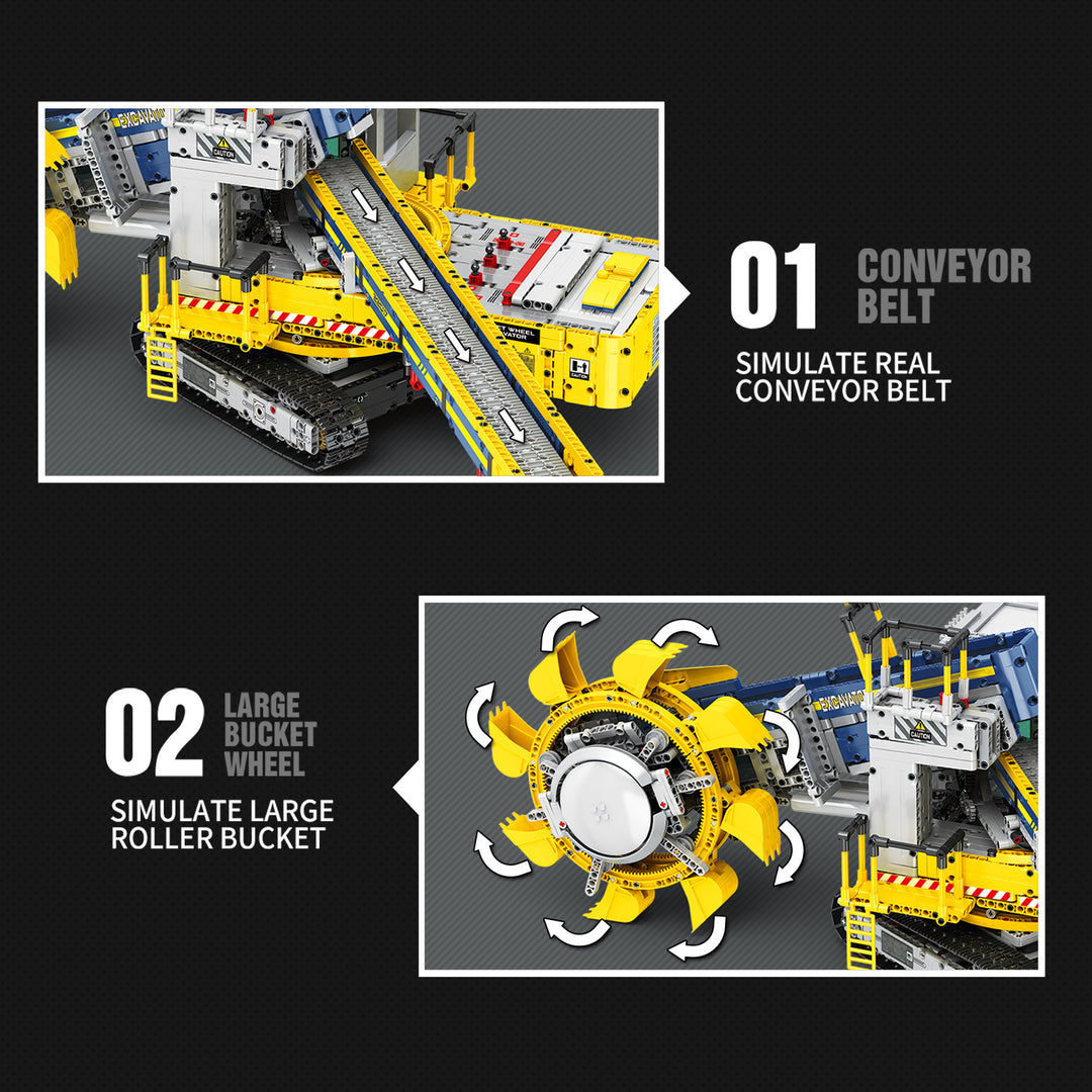 MISINI 22017 BUCKET PADDLE WHEEL EXCAVATOR