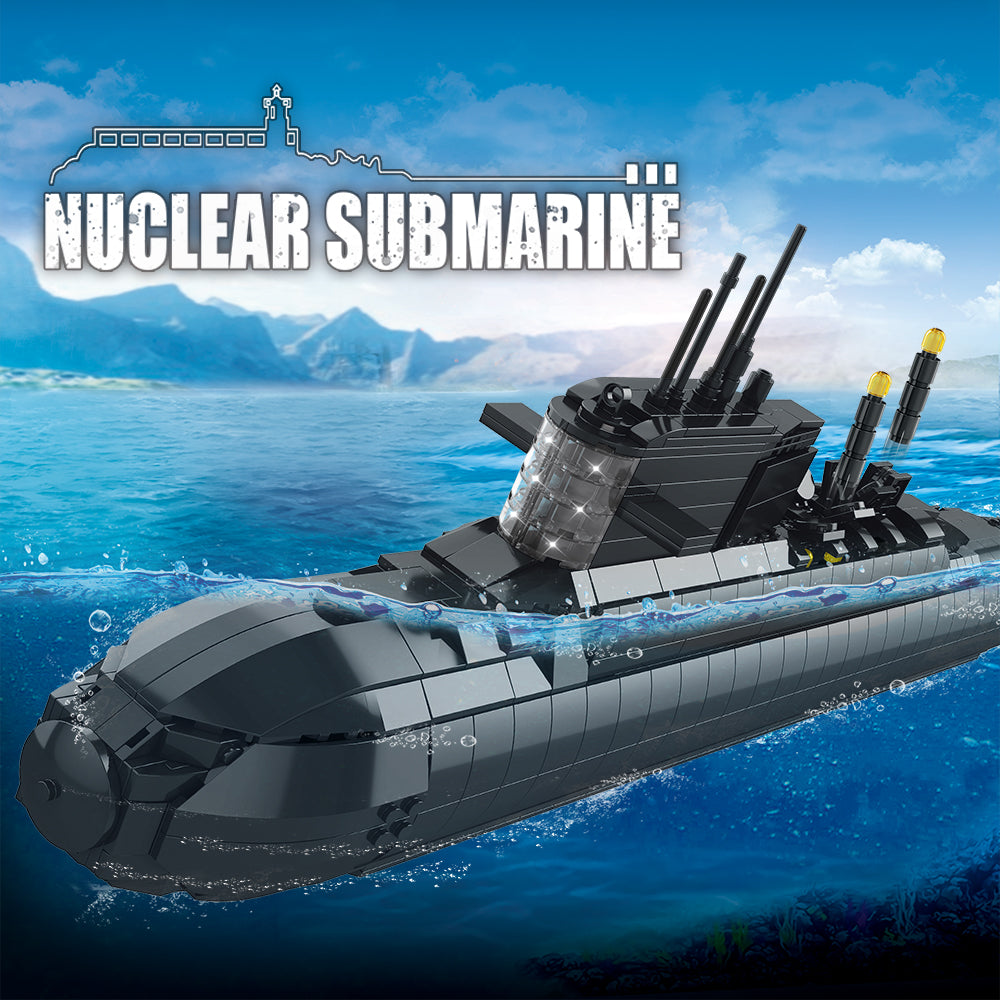 MISINI 800 094 Type Nuclear Submarine Building Block