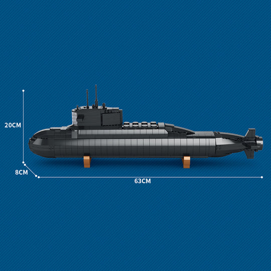 MISINI 800 094 Type Nuclear Submarine Building Block