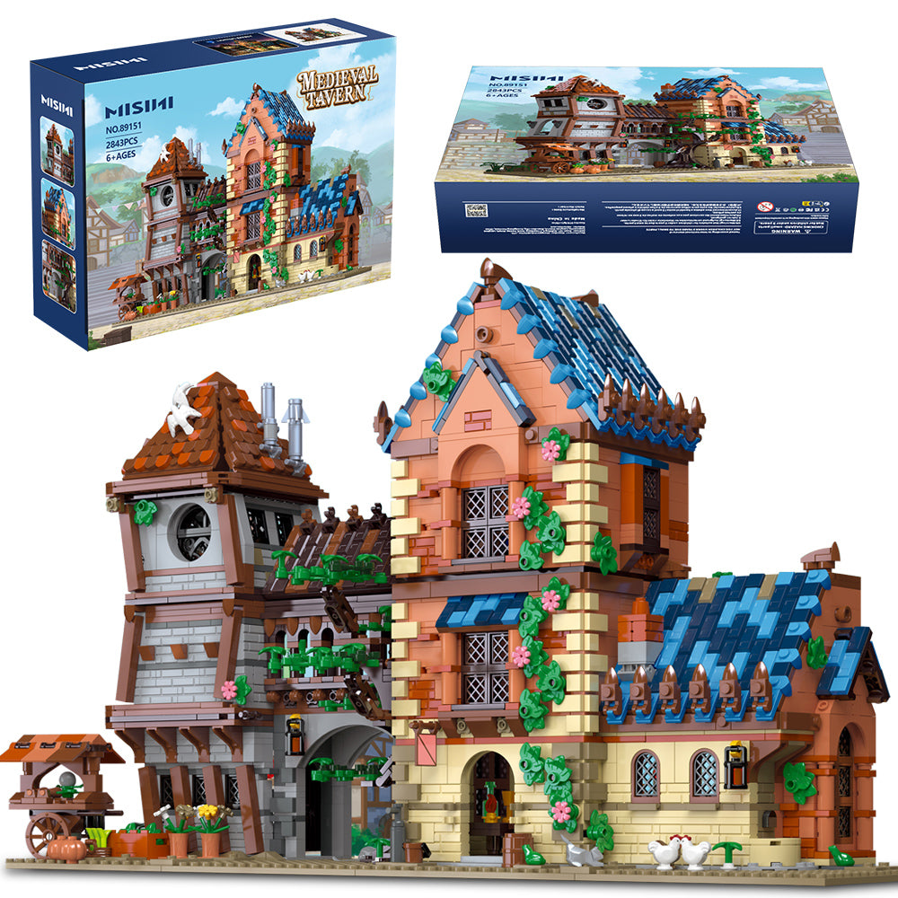 MISINI 89151 Medieval Tavern