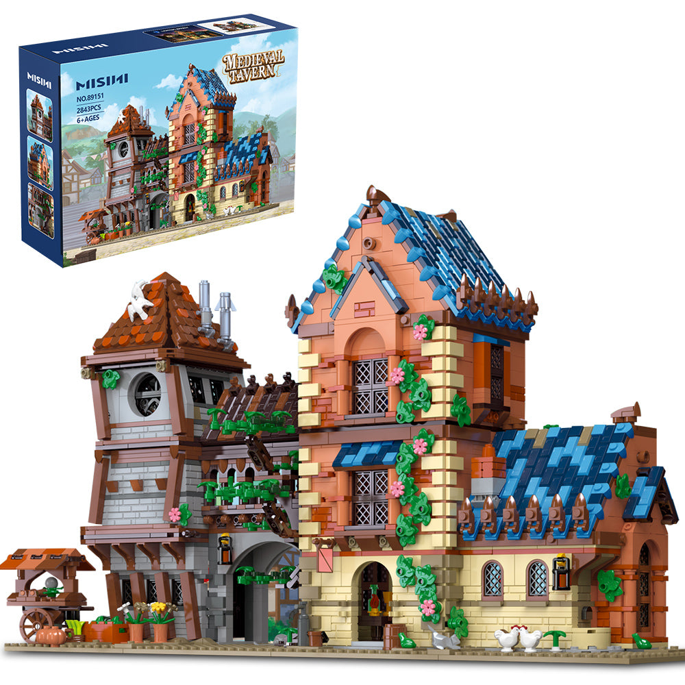 MISINI 89151 Medieval Tavern