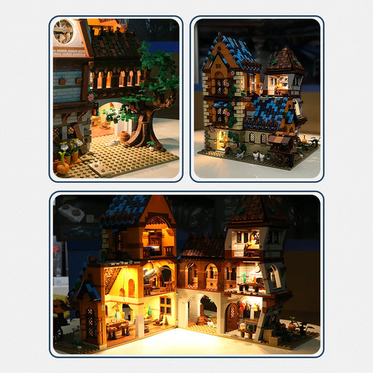 MISINI 89151 Medieval Tavern