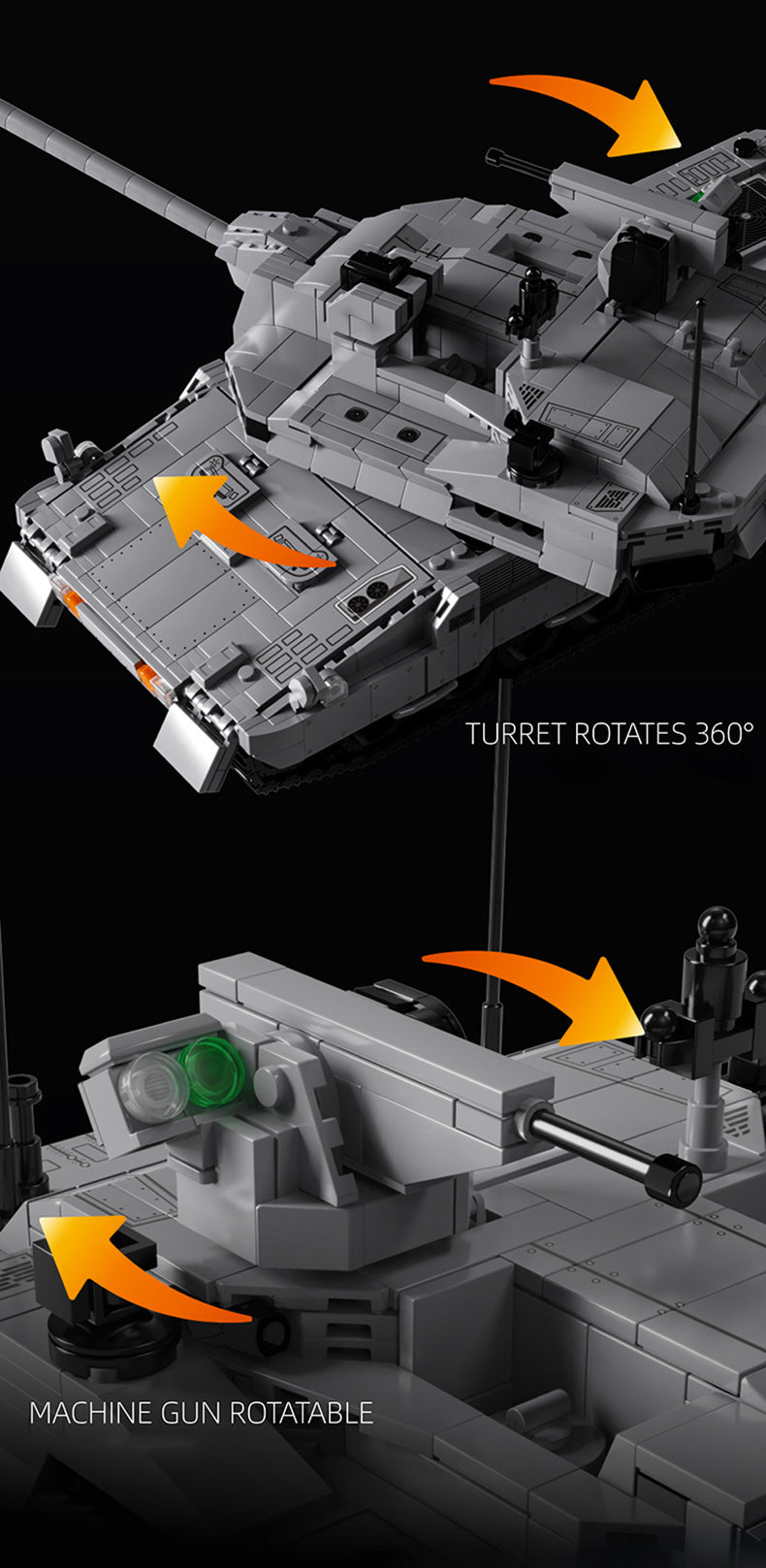 MISINI  96002 Enhanced Main Battle Tank