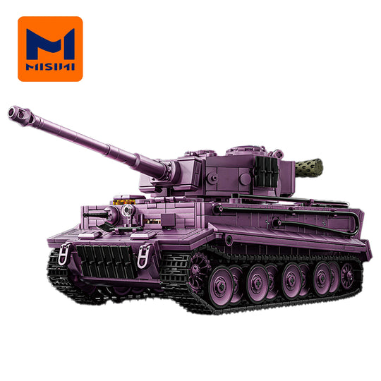 MISINI  97009 Tiger Heavy Tank (Purple Version)