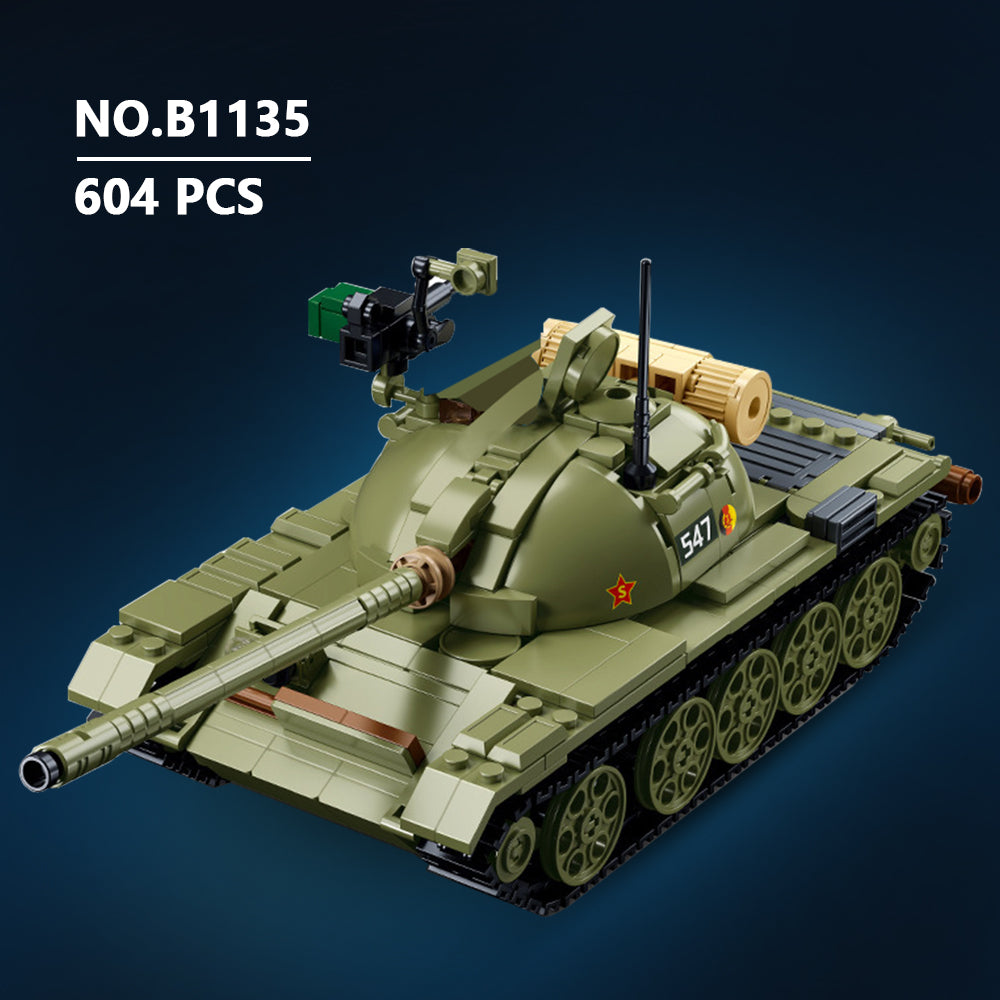 MISINI B1135 T54S Medium Tank Building Block