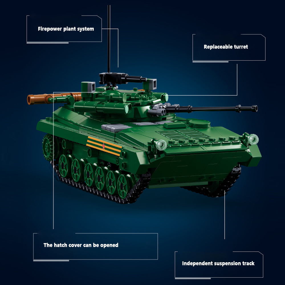 MISINI B1136 BMP-2MS Infantry Gighting Vehicle Building Block