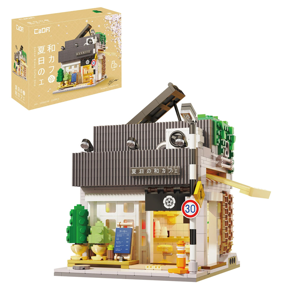 MISINI C66007W Summer Japanese Coffee Shop