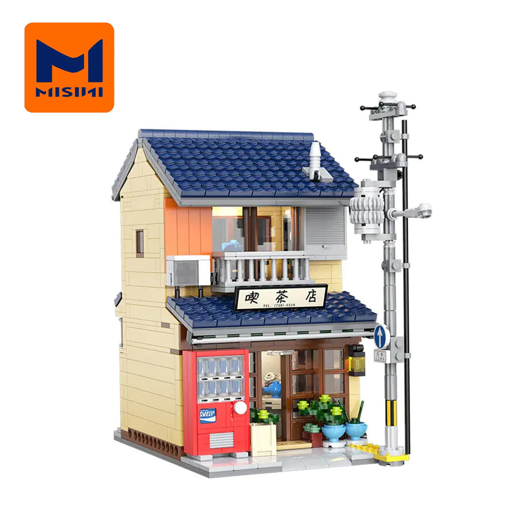 MISINI C66010W Japanese Tea House Building Blocks Set