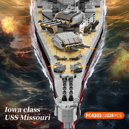 MISINI FC4203 The Iowa class battleship Missouri