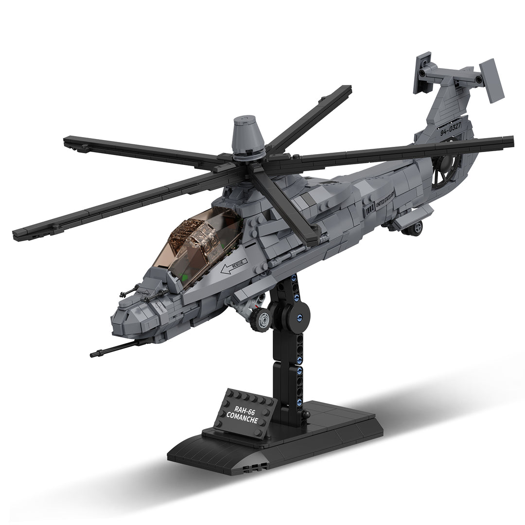 MISINI M8022 RAH-66 Stealth Helicopter