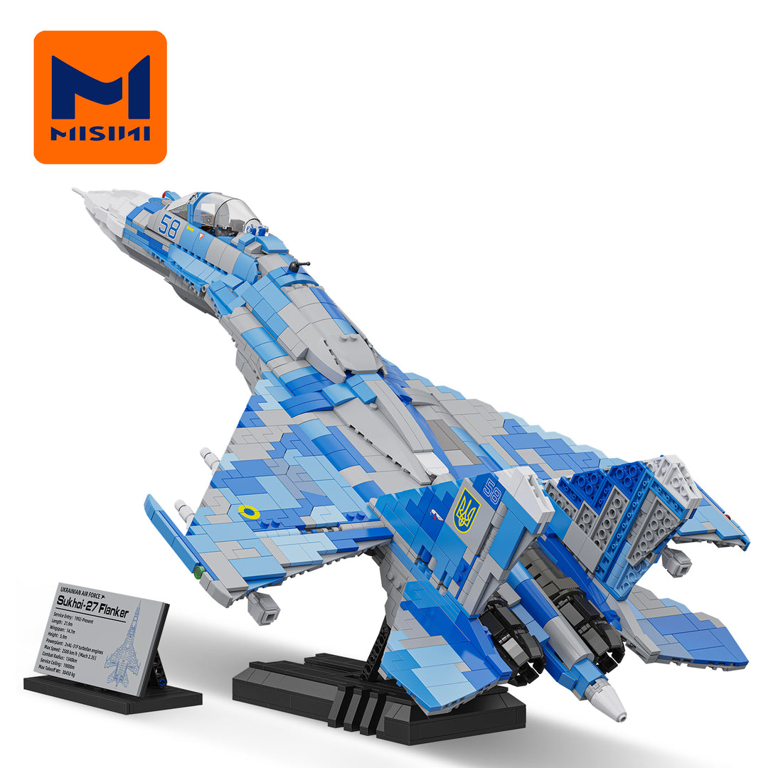 MISINI M8025 Su-27 Flanker Fighter Model