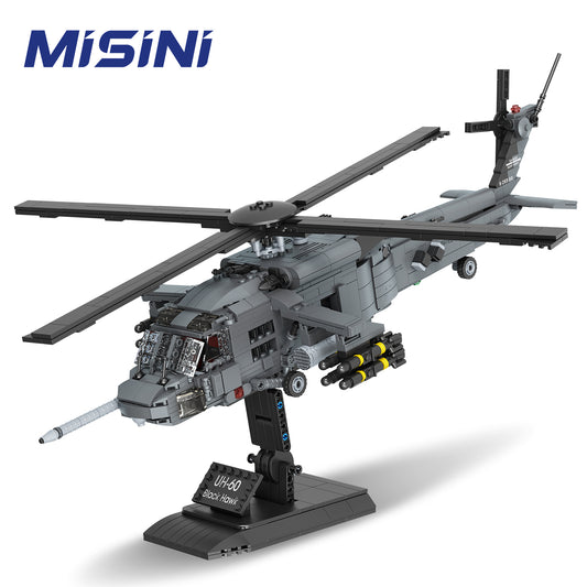 MISINI 1/35 Scale UH-60 Helicopter Building Block Model