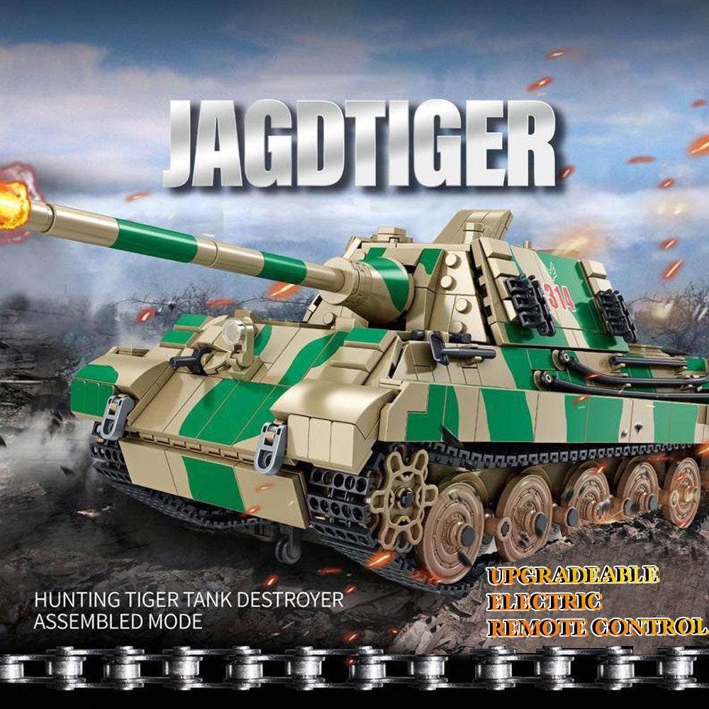 MISINI 632017 Tiger Heavy Armored Tank Building Blocks