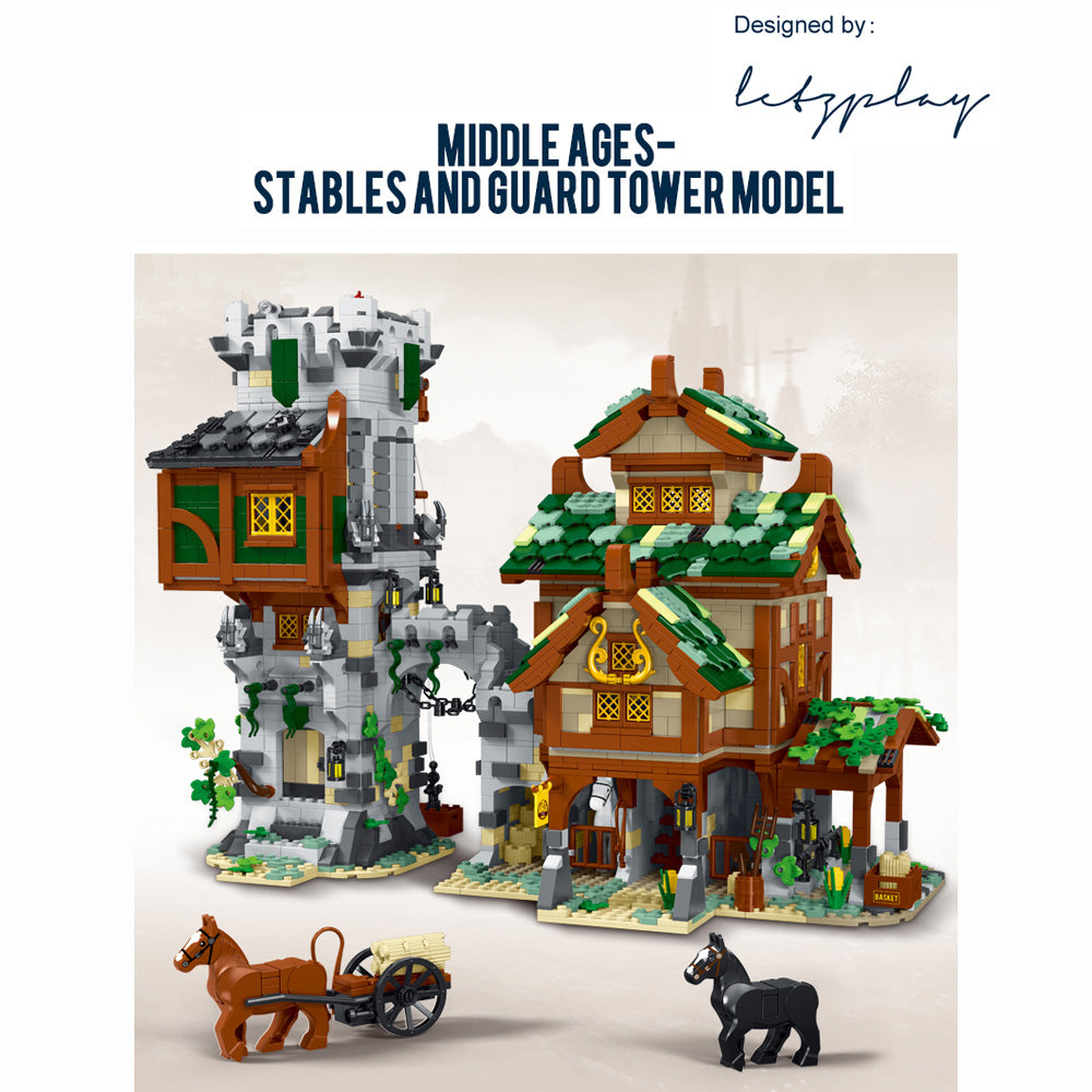 MISINI 033001 Guard Tower and Stable