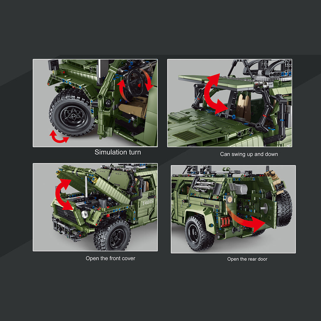 MISINI T4015 Warrior Military Armed Vehicles