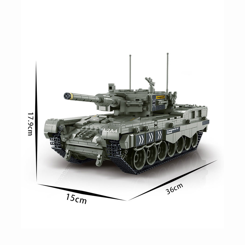 MISINI 027001 Leopard 2 Main Battle Tank